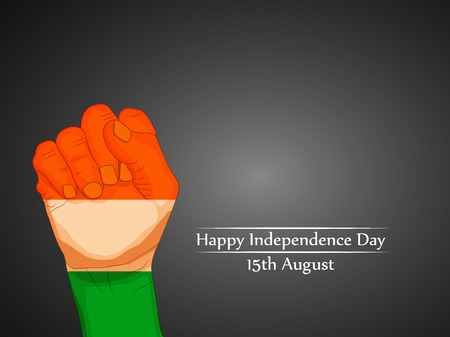 India Independence Day backgroundのイラスト素材