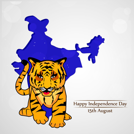 India Independence Day backgroundのイラスト素材