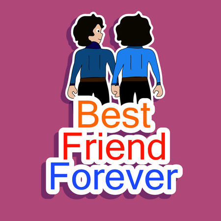 Friendship Day backgroundのイラスト素材