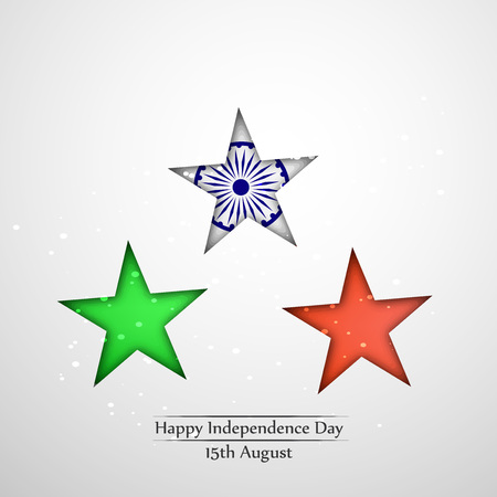 India Independence Day backgroundのイラスト素材