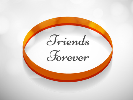 Illustration of Friendship Band for Friendship Dayのイラスト素材
