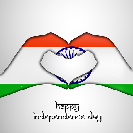 India Independence Day backgroundのイラスト素材