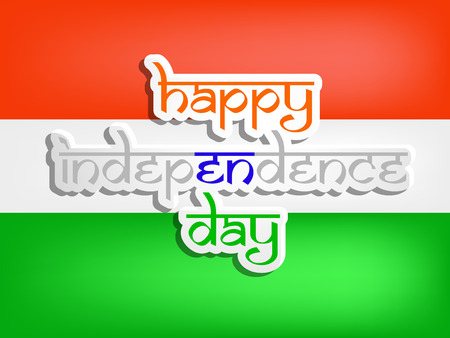 India Independence Day backgroundのイラスト素材