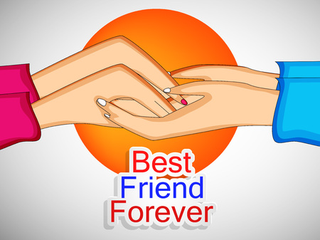Friendship day backgroundのイラスト素材