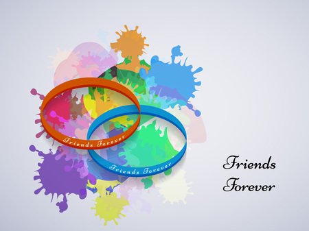 Friendship day backgroundのイラスト素材