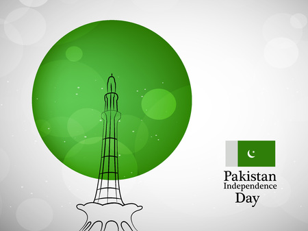 Pakistan Independence Day backgroundのイラスト素材