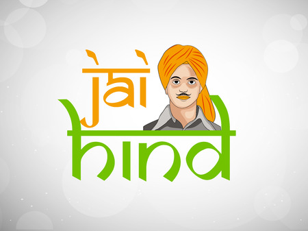 illustration of elements of India Independence Day backgroundのイラスト素材