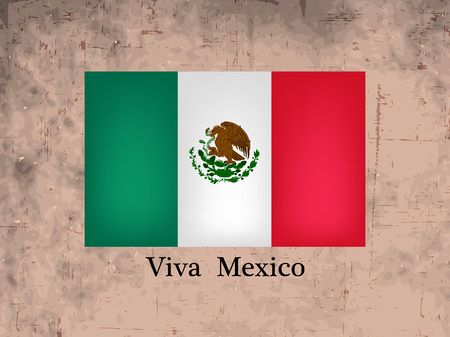 Illustration of elements of Mexico Independence Day Backgroundのイラスト素材