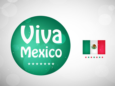 Illustration of elements of Mexico Independence Day Backgroundのイラスト素材