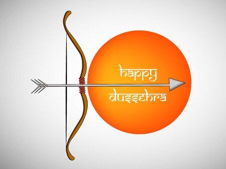 Banner of Hindu festival Dussehraのイラスト素材