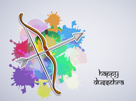 Banner of Hindu festival Dussehraのイラスト素材