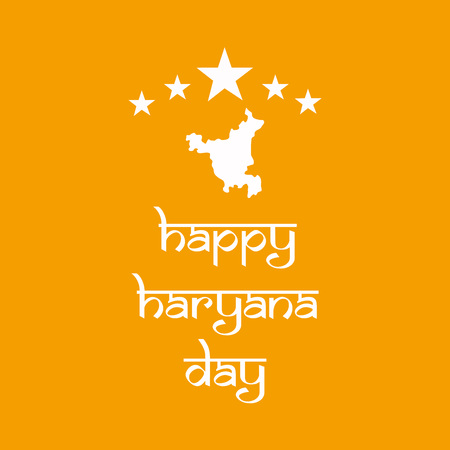Illustration of Indian state Haryana Divas backgroundのイラスト素材