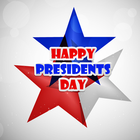 Illustration of background for USA Presidents Dayのイラスト素材