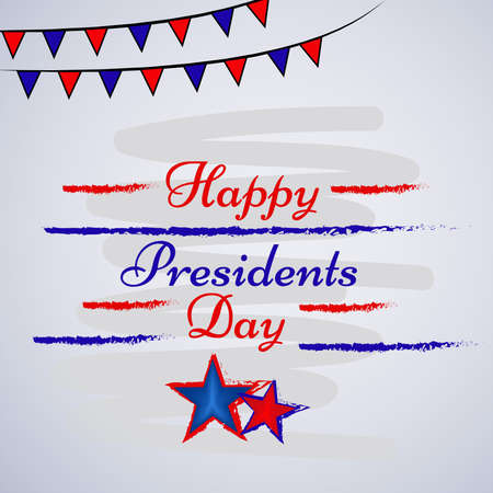 illustration of USA Presidents Day backgroundのイラスト素材
