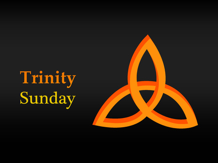 Illustration of background for Trinity Sundayのイラスト素材