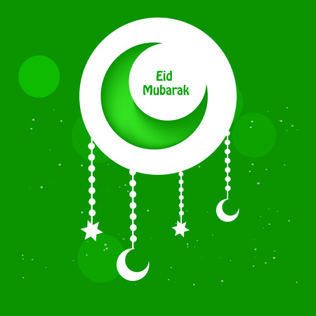 Illustration of Muslim festival Eid backgroundのイラスト素材
