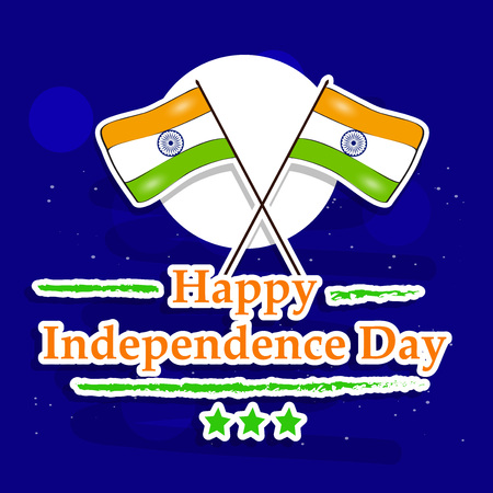 Illustration of background for Indian Independence Dayのイラスト素材