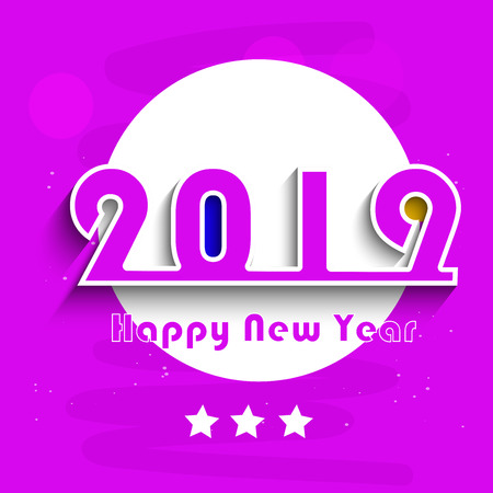 illustration of elements of New Year Backgroundのイラスト素材