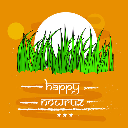 Illustration of background for Persian new Year also known as Nowruzのイラスト素材