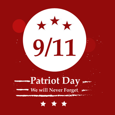 Illustration of USA Patriot Day backgroundのイラスト素材