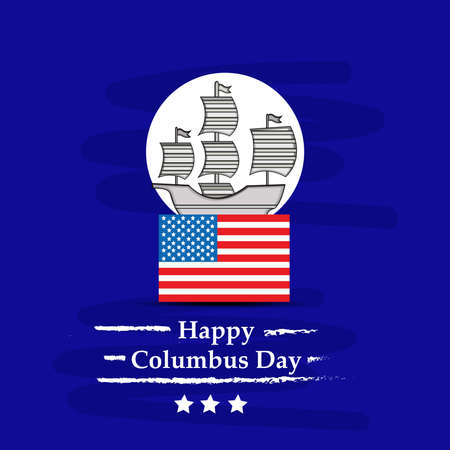 Columbus Day Backgroundのイラスト素材