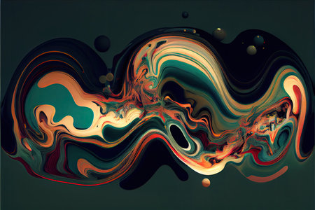 abstract background with some smooth lines in it and some spots on itの素材