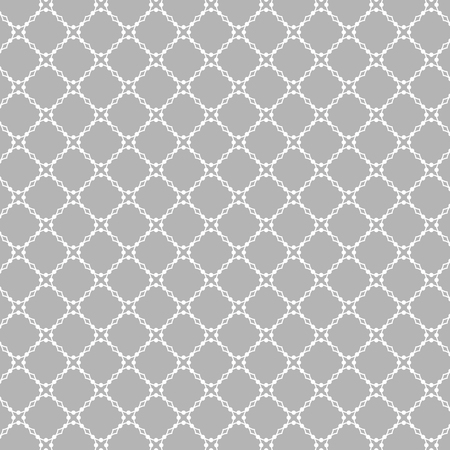 Lattice pattern with trendy lattice on a gray background. Repeating pattern background. Modern stylish texture. Repeating geometric tiles.のイラスト素材