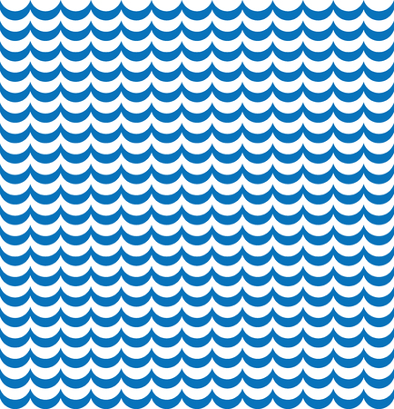 Waves lines seamless vector pattern for wallpaper, wrapping paper, background, surface texture and fill, card, templates.のイラスト素材