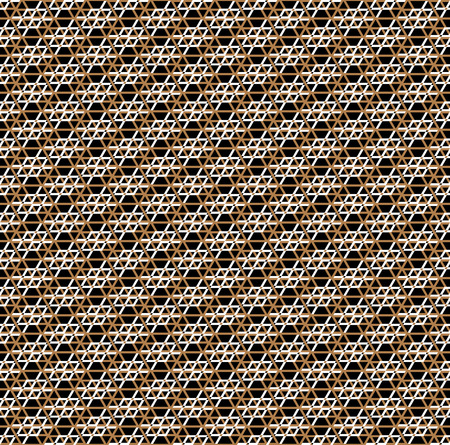 Honeycomb hexagonal seamless background, vector illustrationのイラスト素材