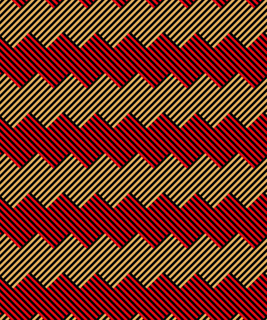 Seamless Egyptian pattern geometric striped ornament background.のイラスト素材