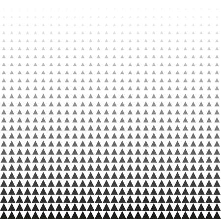 Abstract geometric triangle design halftone vector patternのイラスト素材