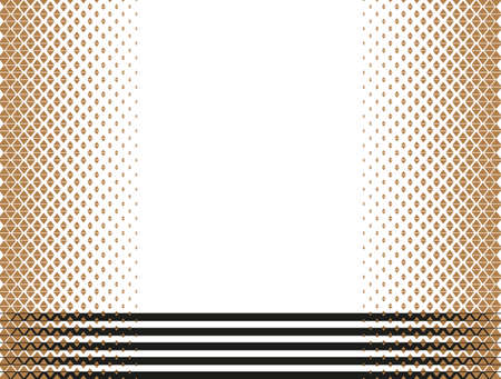 Abstract geometric triangle design halftone vector patternのイラスト素材