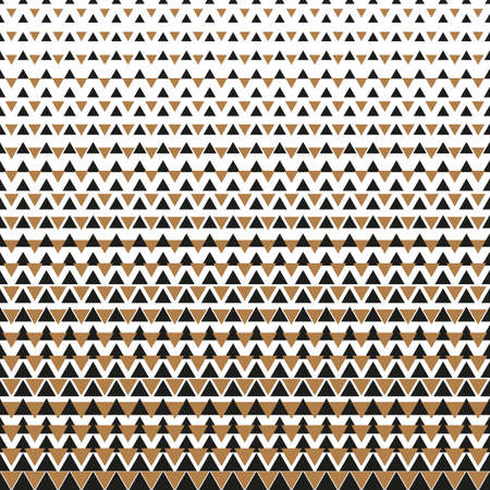 Abstract geometric triangle design halftone vector patternのイラスト素材