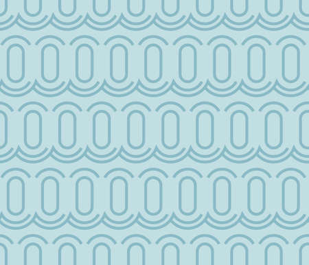 Greek waves seamless chain greek motives pattern.のイラスト素材