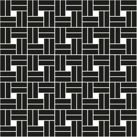 Zigzag linear tiles seamless pattern vector, ethnic motifs background, oriental tilingのイラスト素材