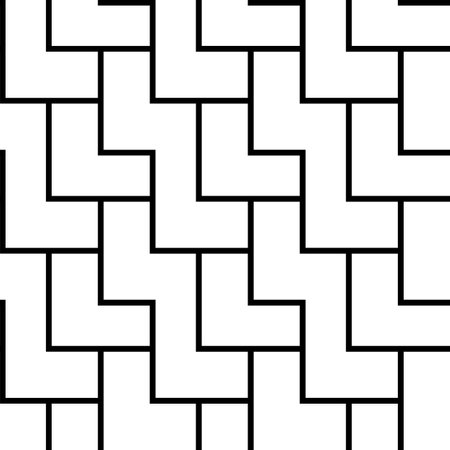 Seamless vector pattern with stripes, lines. Abstract geometric reticulate background.のイラスト素材