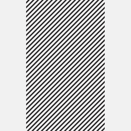 Trendy pattern with black slanted lines in center of poster. Copyspace left and right. Black lines...
