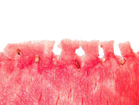 Juicy watermelon fresh close up view with space for textの写真素材