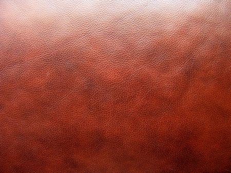 Very good texture of brown European sofa leather                               の写真素材