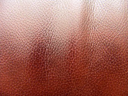 Very good texture of brown European sofa leather                               の写真素材