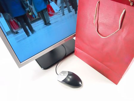 Online Internet Shoppingの写真素材