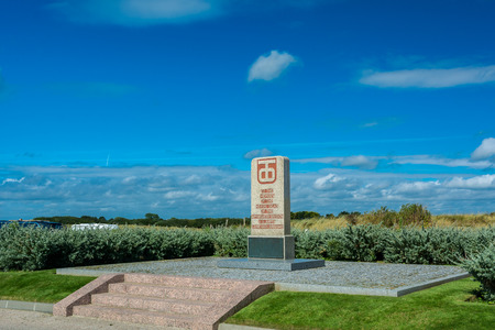 Utah Beach, France - September 9, 2016: Utah Beach was the code name for one of the five sectors of the Allied invasion of German-occupied France in the Normandy landings on June 6, 1944 (D-Day), during World War II.のeditorial素材