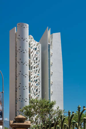Modern building in Monaco