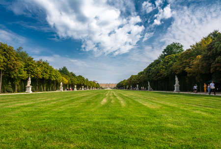 The garden of Versaillesのeditorial素材