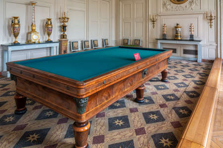 Billiard Room at the Grand Trianonのeditorial素材