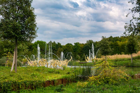 Water Theatre grove in Versaillesのeditorial素材