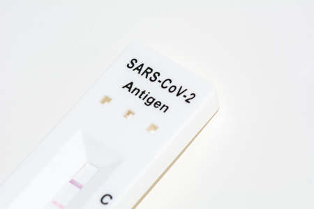 Rapid Covid-19 coronavirus strip test cassette for antibody or sars-cov-2 virus disease epidemic...
