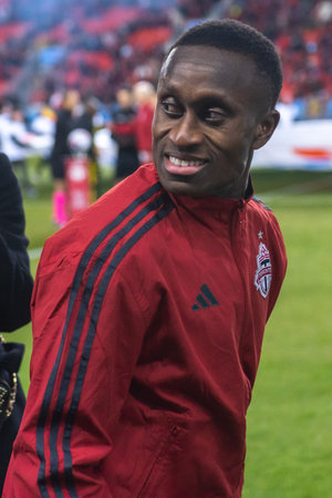 Toronto, ON, Canada - Match 23:  Richie Laryea #22 defender of the Toronto FC        during the 2023...
