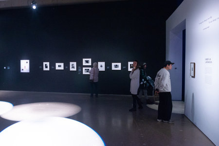 Toronto, ON, Canada - March 10, 2023: Exhibits presented at the museum exhibition to present the...
