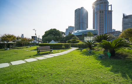 Pudong Shanghai landscapeのeditorial素材